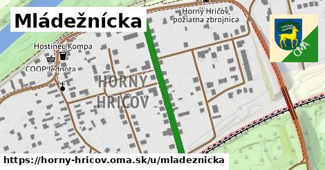 ilustrácia k Mládežnícka, Horný Hričov - 342 m