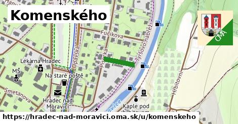 Komenského, Hradec nad Moravicí