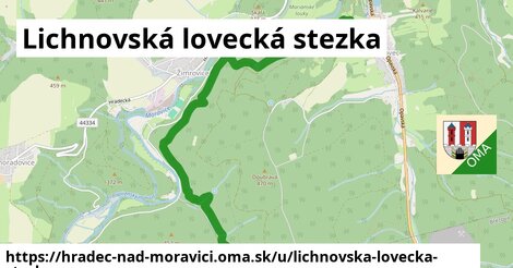 ilustrácia k Lichnovská lovecká stezka, Hradec nad Moravicí - 4,7 km