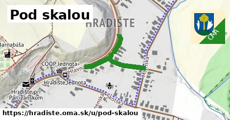 ilustrácia k Pod skalou, Hradište - 302 m