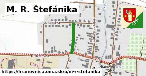 M. R. Štefánika, Hranovnica