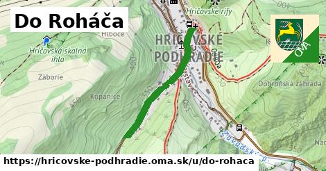 Do Roháča, Hričovské Podhradie