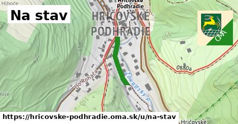 ilustrácia k Na stav, Hričovské Podhradie - 157 m