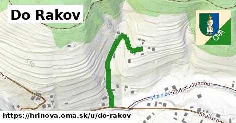 ilustrácia k Do Rakov, Hriňová - 335 m