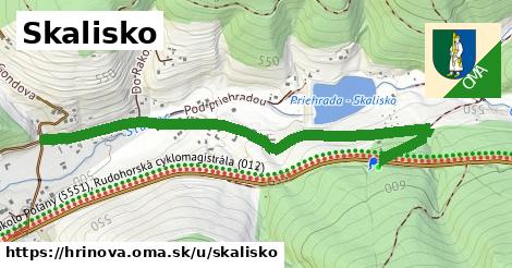 ilustrácia k Skalisko, Hriňová - 1,34 km