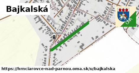 ilustrácia k Bajkalská, Hrnčiarovce nad Parnou - 257 m