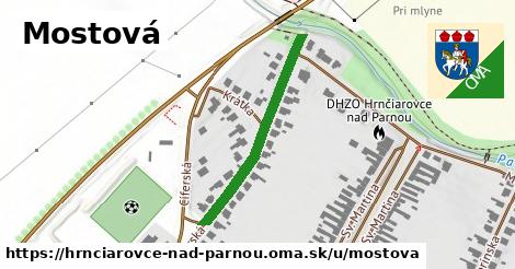 Mostová, Hrnčiarovce nad Parnou