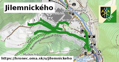ilustrácia k Jilemnického, Hronec - 2,1 km