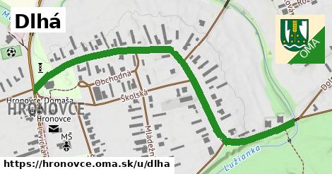 ilustrácia k Dlhá, Hronovce - 0,74 km