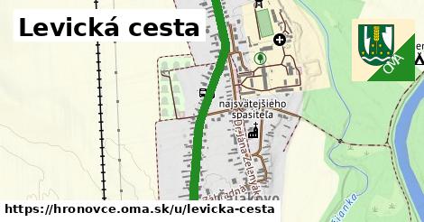 ilustrácia k Levická cesta, Hronovce - 2,1 km