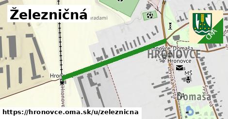 Železničná, Hronovce