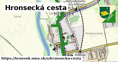 ilustrácia k Hronsecká cesta, Hronsek - 1,73 km