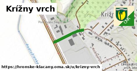 Krížny vrch, Hronské Kľačany