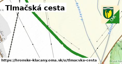 Tlmačská cesta, Hronské Kľačany