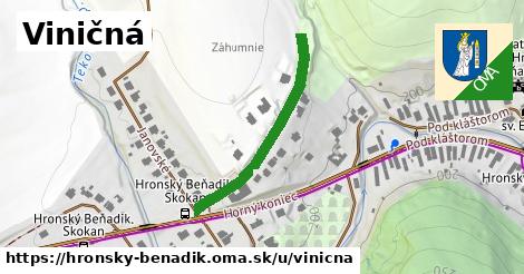 ilustrácia k Viničná, Hronský Beňadik - 313 m