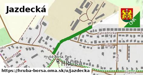 ilustrácia k Jazdecká, Hrubá Borša - 255 m