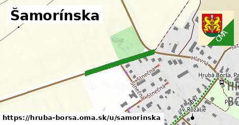 Šamorínska, Hrubá Borša