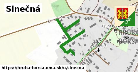 Slnečná, Hrubá Borša