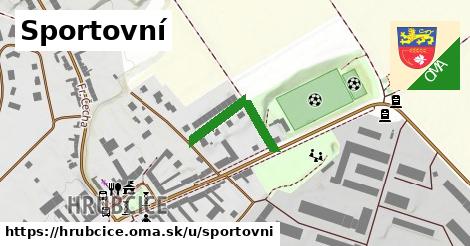 ilustrácia k Sportovní, Hrubčice - 200 m