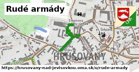 Rudé armády, Hrušovany nad Jevišovkou