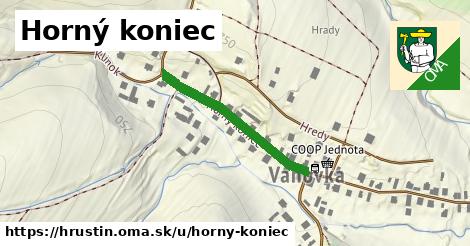 ilustrácia k Horný koniec, Hruštín - 276 m