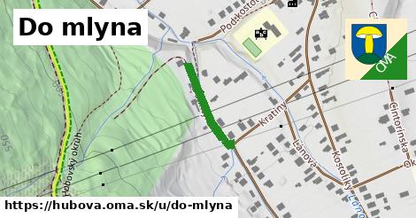 ilustrácia k Do mlyna, Hubová - 172 m