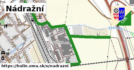 Nádražní, Hulín