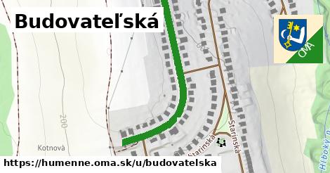 Budovateľská, Humenné