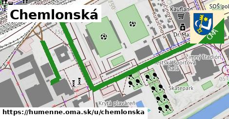 ilustrácia k Chemlonská, Humenné - 0,86 km