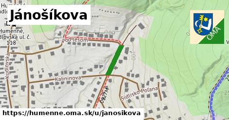 Jánošíkova, Slovensko
