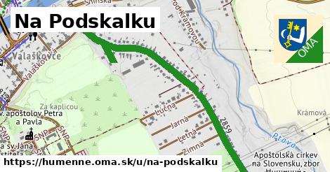 ilustrácia k Na Podskalku, Humenné - 1,40 km