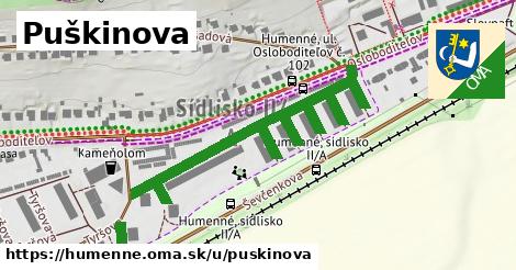 ilustrácia k Puškinova, Humenné - 693 m