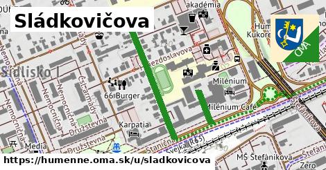 Sládkovičova, Humenné