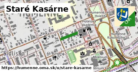 ilustrácia k Staré Kasárne, Humenné - 99 m