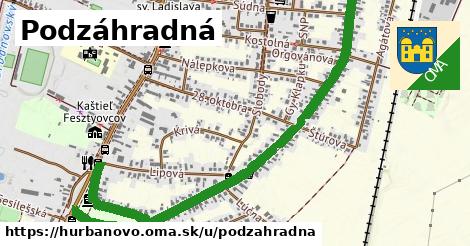 Podzáhradná, Hurbanovo