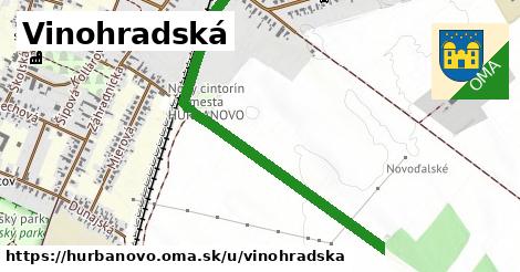 ilustrácia k Vinohradská, Hurbanovo - 1,09 km
