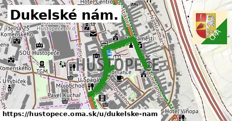 Dukelské nám., Hustopeče