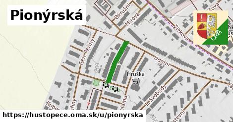 Pionýrská, Hustopeče