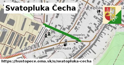 Svatopluka Čecha, Hustopeče