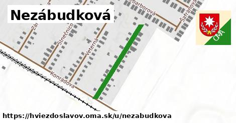 Nezábudková, Hviezdoslavov