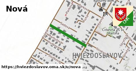 Nová, Hviezdoslavov