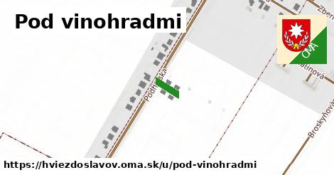 Pod vinohradmi, Hviezdoslavov