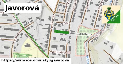 Javorová, Ivančice
