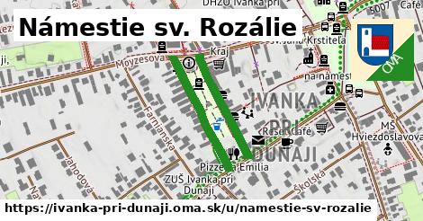 Námestie sv. Rozálie, Ivanka pri Dunaji