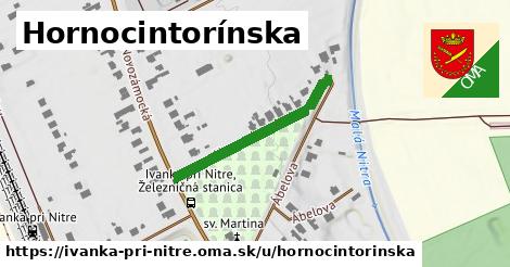 Hornocintorínska, Ivanka pri Nitre