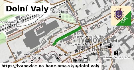 ilustrácia k Dolní Valy, Ivanovice na Hané - 181 m