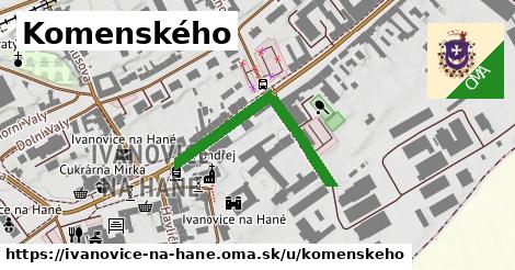 Komenského, Ivanovice na Hané