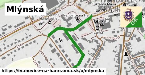 ilustrácia k Mlýnská, Ivanovice na Hané - 512 m