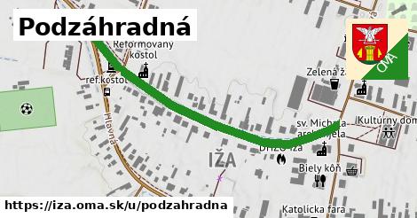 Podzáhradná, Iža