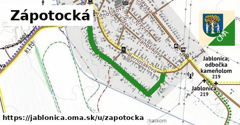 Zápotocká, Jablonica